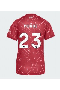 Liverpool Victor Munoz #23 Jalkapallovaatteet Naisten Kotipaita 2026-27 Lyhythihainen